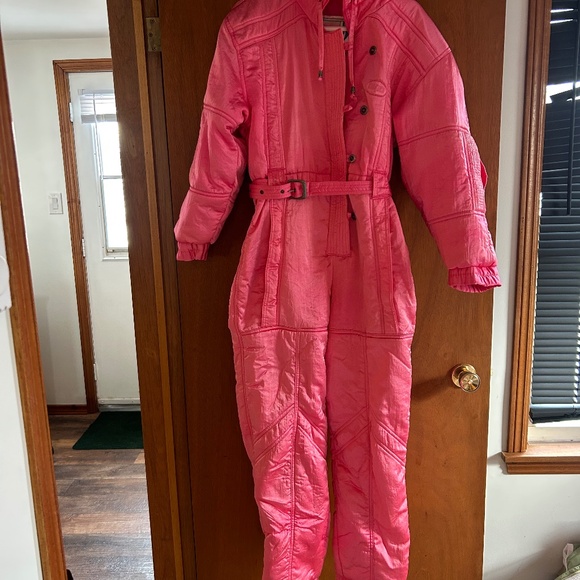 ISPO Other - Vintage neon pink snowsuit